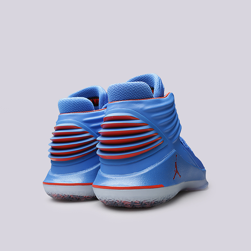мужские голубые баскетбольные кроссовки Jordan XXXII AA1253-400 - цена, описание, фото 4
